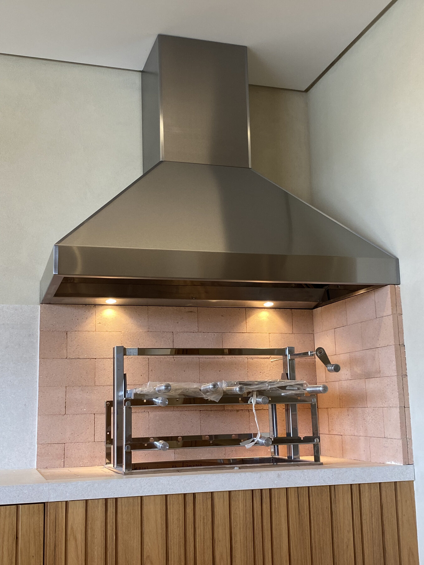 Acabamento em Galvanizado — Coifa & Art